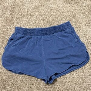 Forever 21 Deep Blue Women's Athletic Shorts